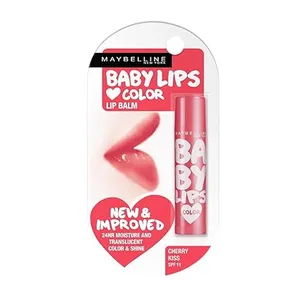 Maybelline New York Baby Lips Color Lip Balm Pink Cherry Kiss SPF 11